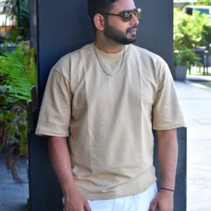 french terry round neck t shirt – xxl – 240 gsm