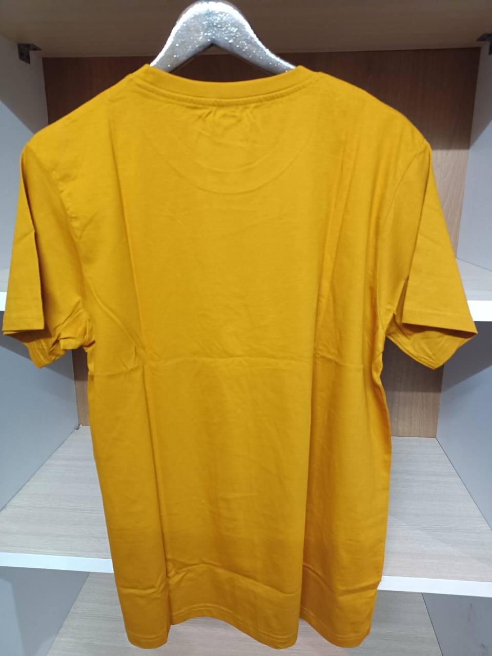 zhulfuz t shirts 180 gsm biowashed cotton || color orange|| size xl