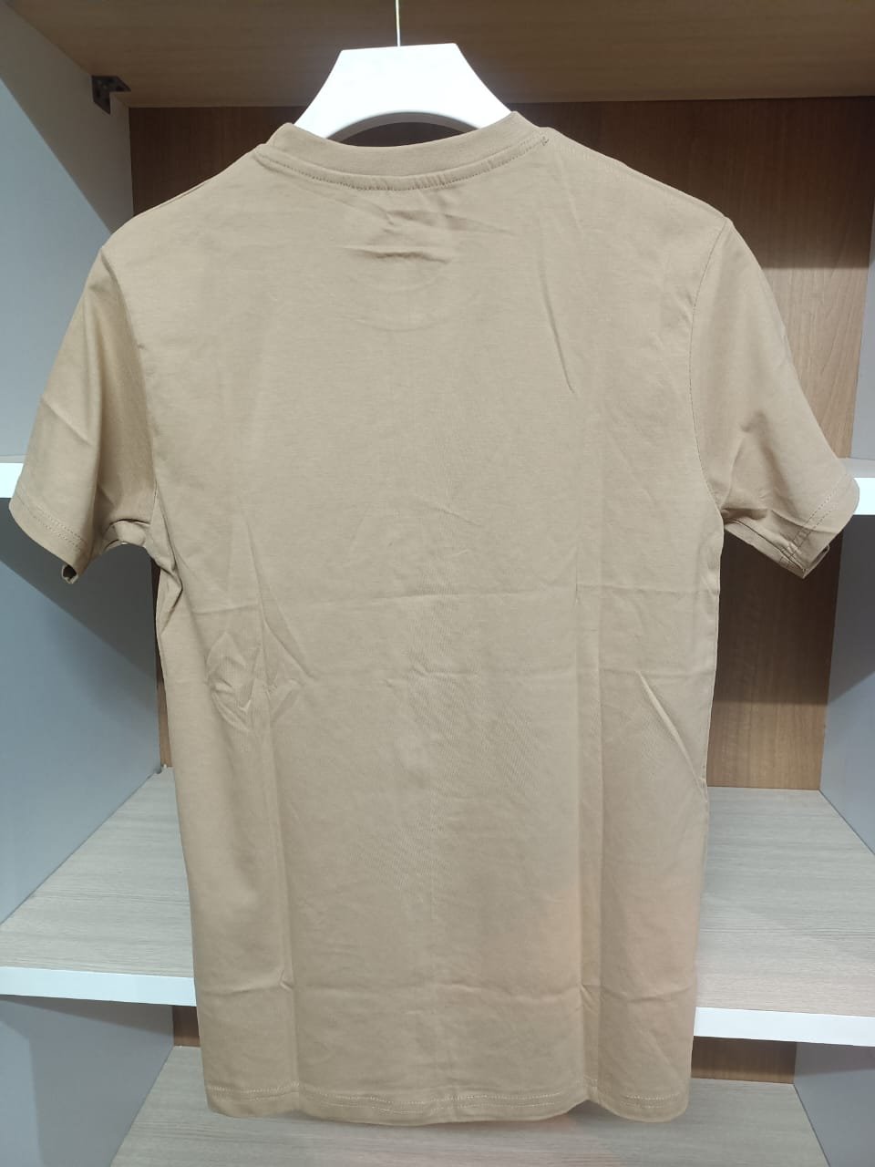 zhulfuz t shirts 180 gsm biowashed cotton || color peach || size small