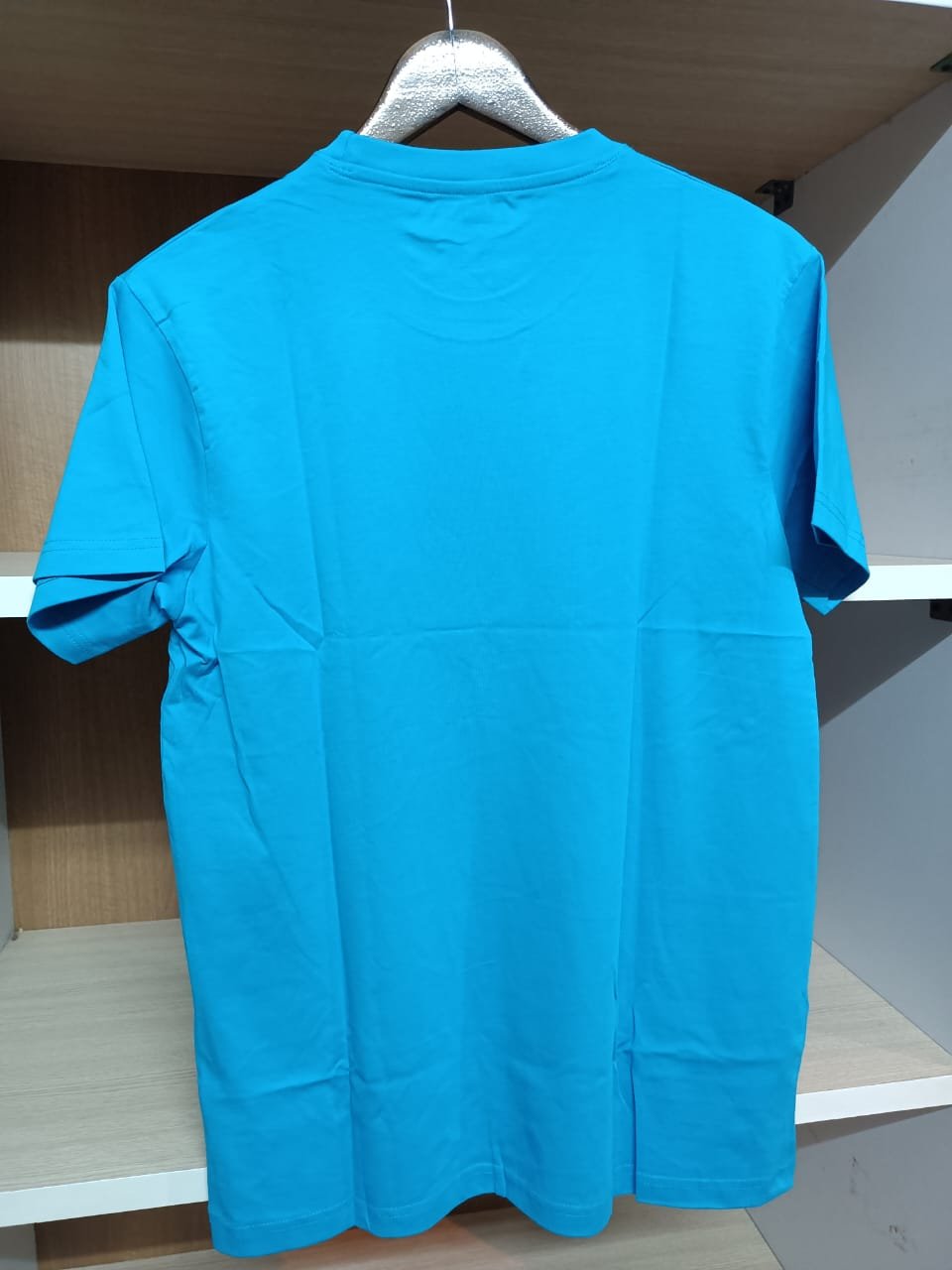 zhulfuz t shirts 180 gsm biowashed cotton || color sky blue || size medium