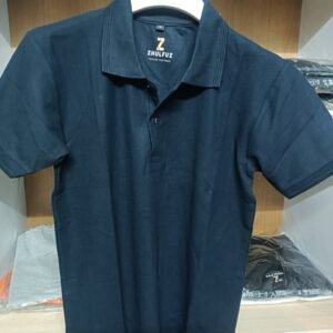 zhulfuz classic polo t shirt for man | color navy | size medium