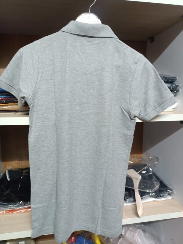 zhulfuz classic polo t shirt for man | color grey | size small
