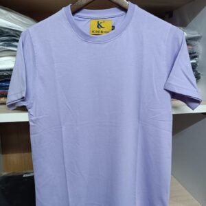 round neck pc sniker 190 gsm pure cotton | size small | color mauve
