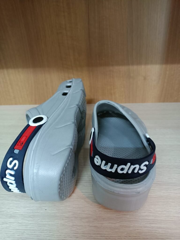 men eva flip flop slipper || color grey || size 07