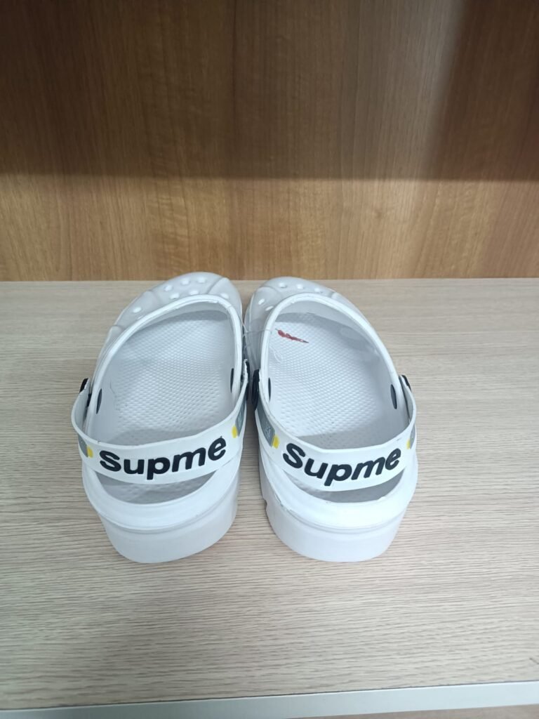 men's eva flip flop sandal || color white || size 07