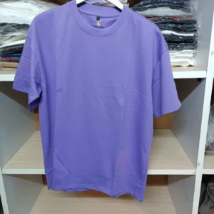 zhulfuz t shirts 240 gsm oversized size large || color purple