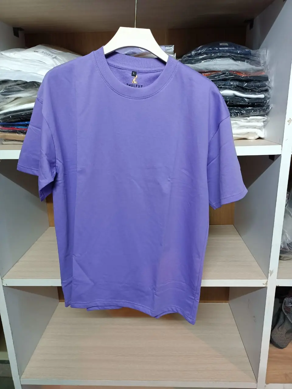 zhulfuz t shirts 240 gsm oversized size large || color purple zhulfuz t shirts 240 gsm oversized size large || color purple
